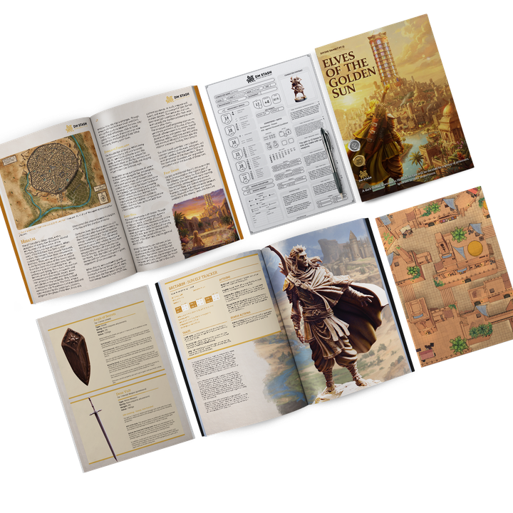 Elves of the Golden Sun 5e Campaign Bundle