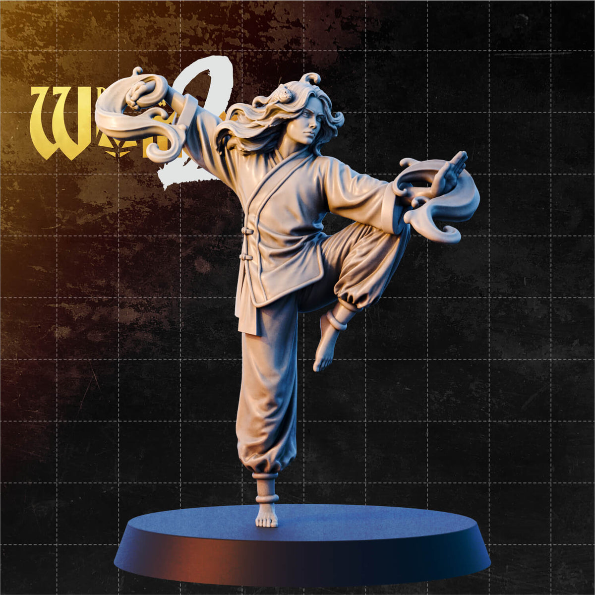 Water Genasi Monk - Maris