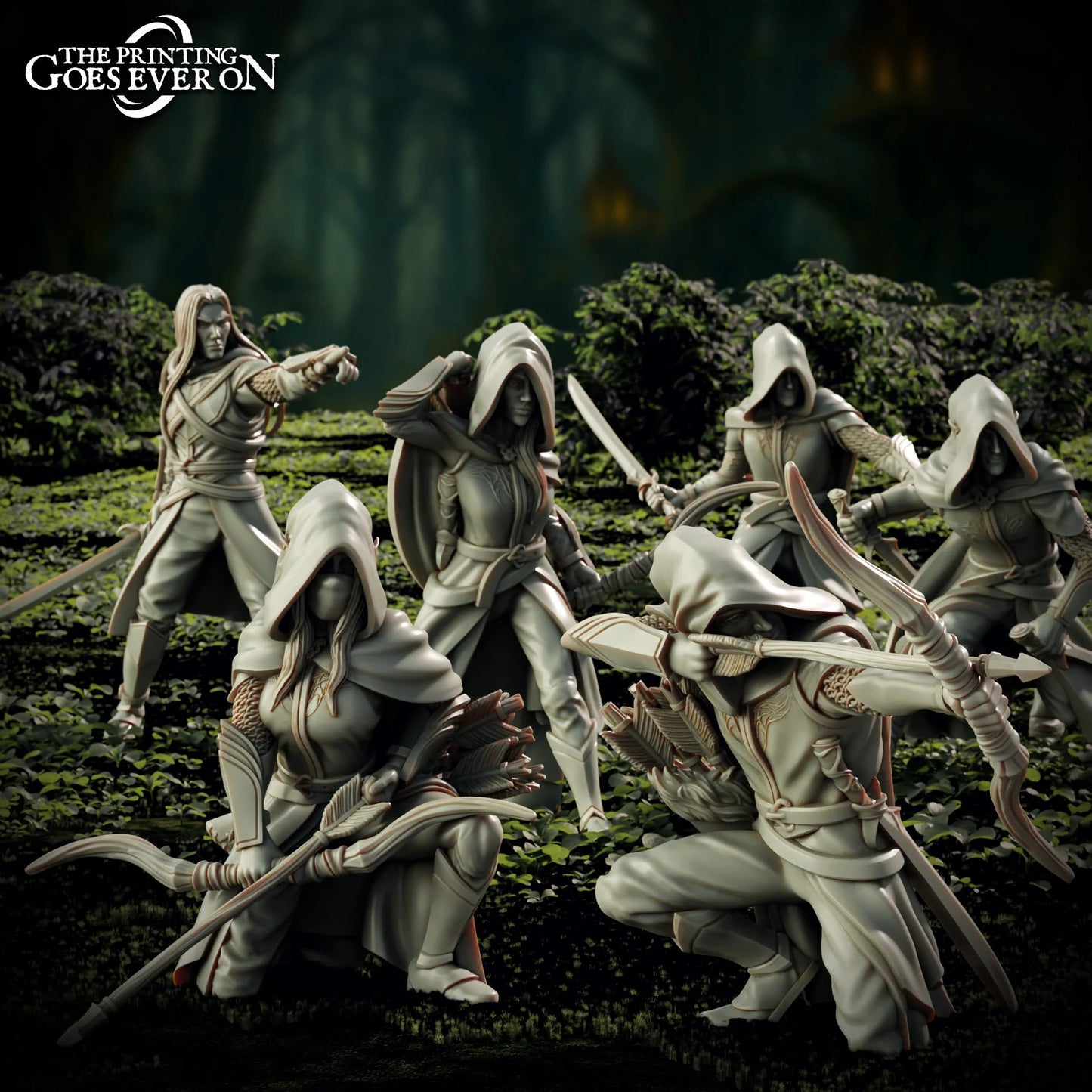 Guerreros elfos de Brightwood