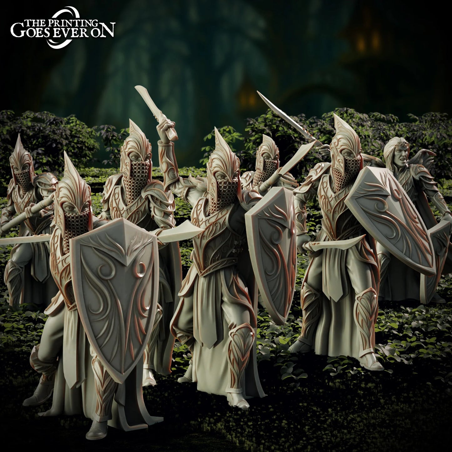 Guerreros elfos de Brightwood