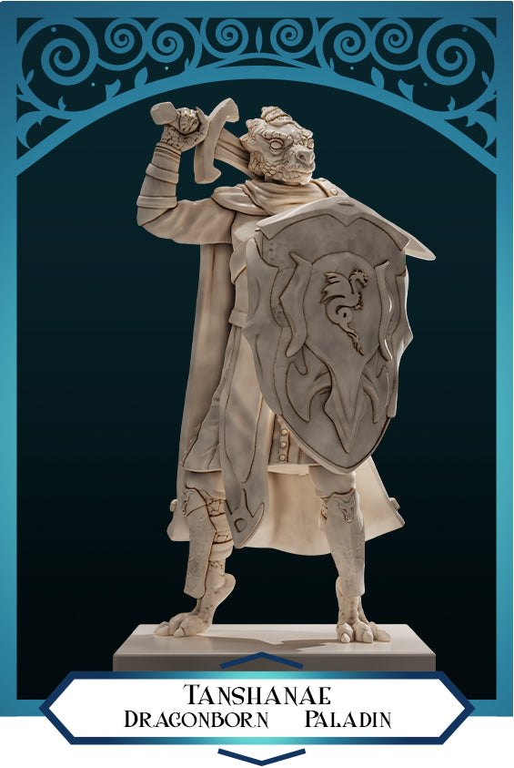 Tanshanae Female Dragonborn Paladin