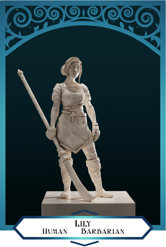 Lily Female Human Barbarian