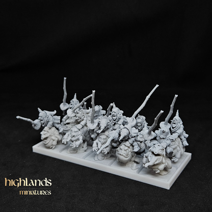 Swamp Goblin Frog Riders with Spears Stock Clearance