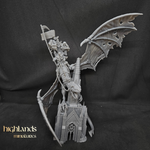 Load image into Gallery viewer, Ezekiel, Lord Necromancer on Flying Monster
