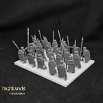 Load image into Gallery viewer, Ancient Skeletal Warriors with Spears
