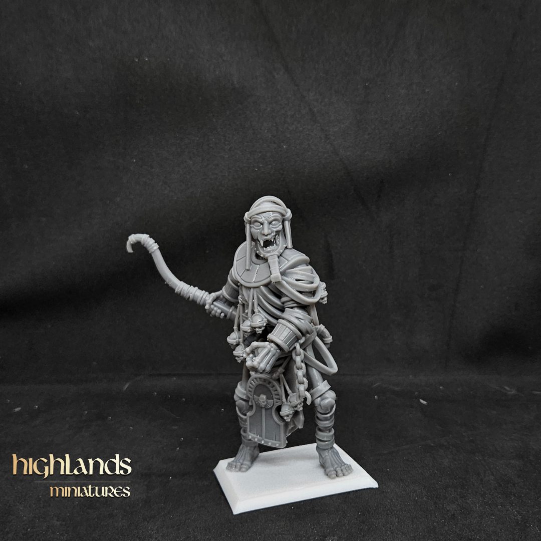 Ancient Skeletal Colossi with Bow