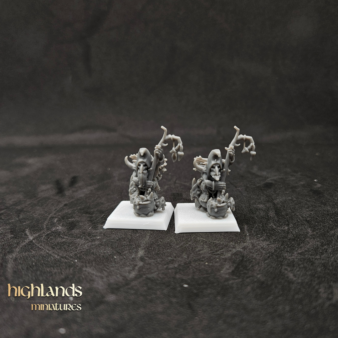 Chamanes duendes del pantano