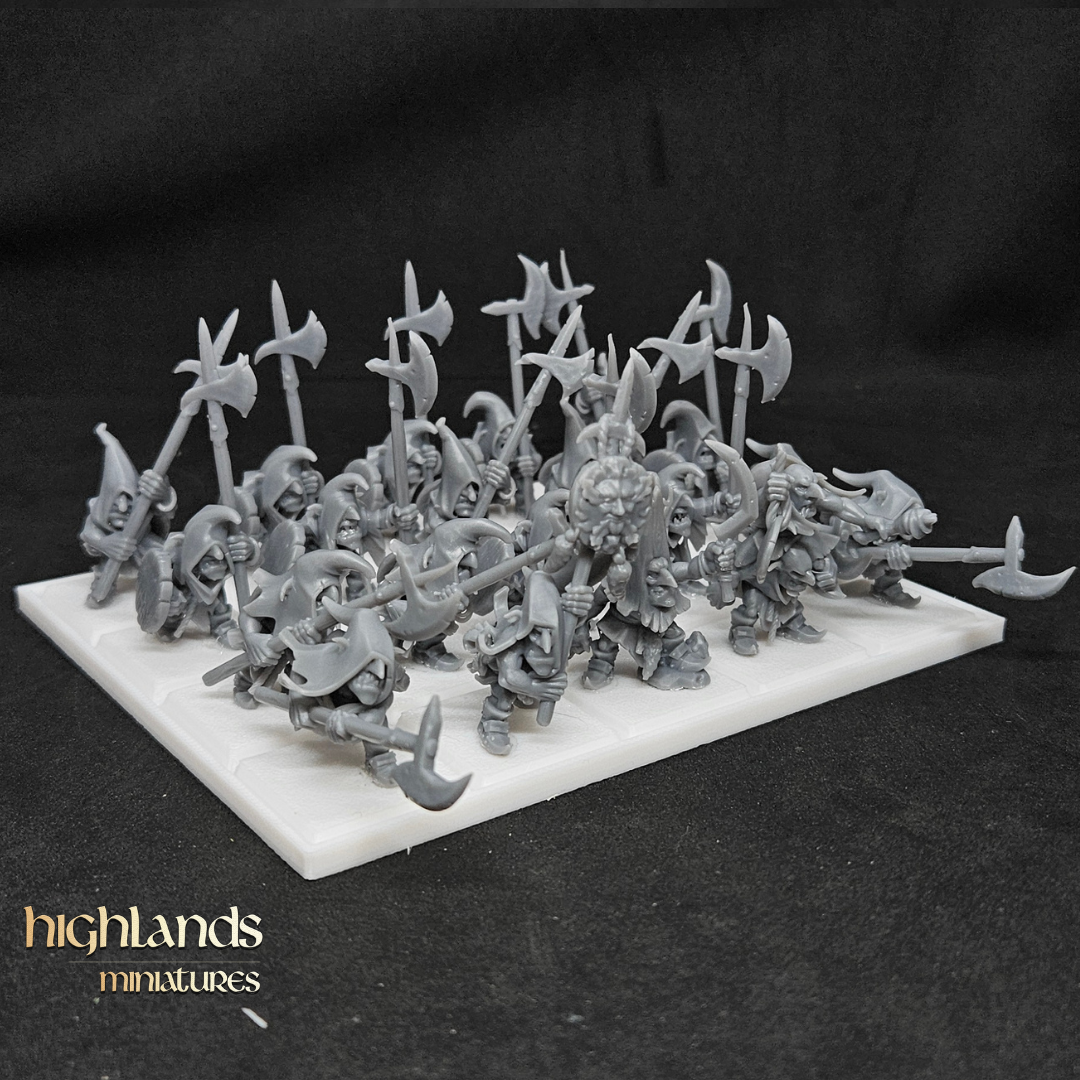 Duendes del pantano con picas