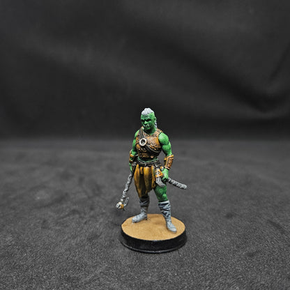 Gelrain Female Orc Barbarian