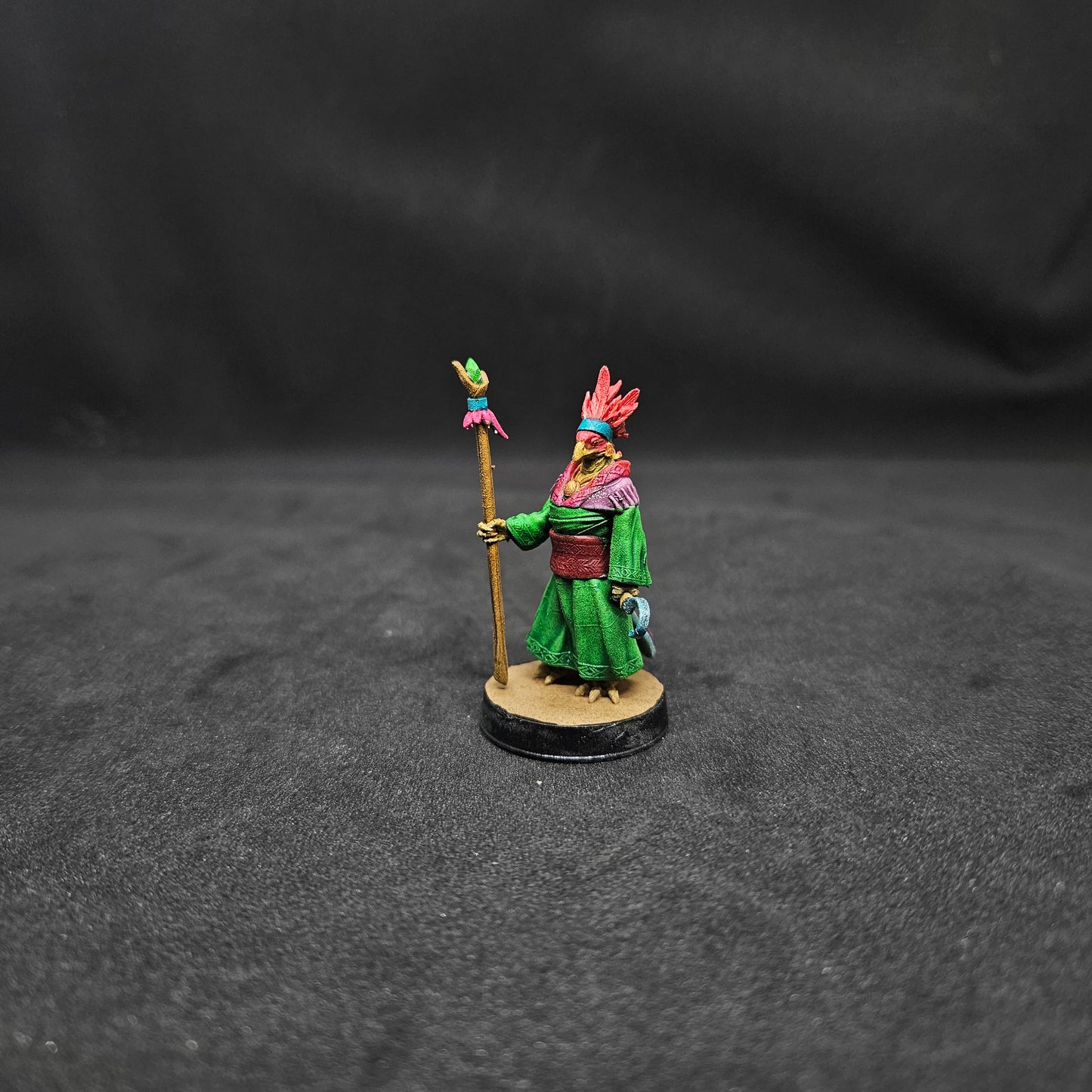 Criann Mujer Aarakocra Druida