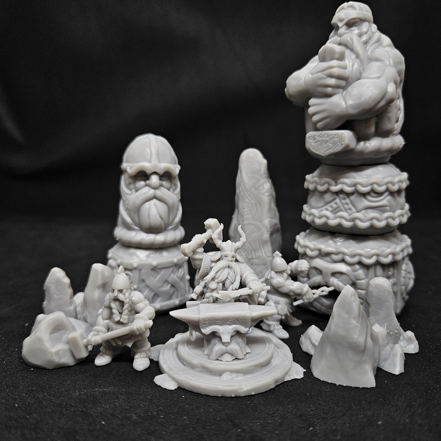 Ancient Dwarf Forge and Great Dwarf Runemaster