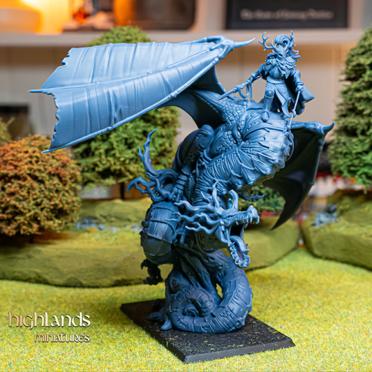 Feral Elf Prince on Feral Dragon