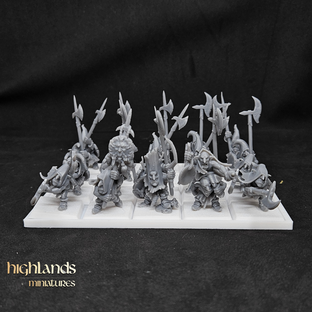 Duendes del pantano con picas