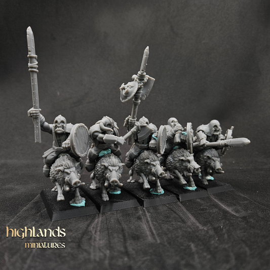 Mounted Orcs on Boars