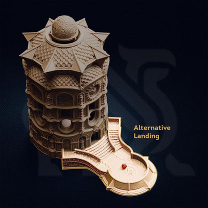 Sunspire Dice Tower Playable Terrain Set - The Spire of Glanion