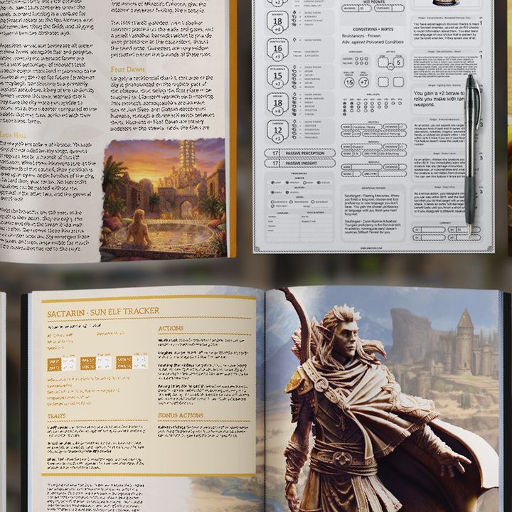 Elves of the Golden Sun 5e Campaign Bundle