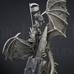 Load image into Gallery viewer, Ezekiel, Lord Necromancer on Flying Monster
