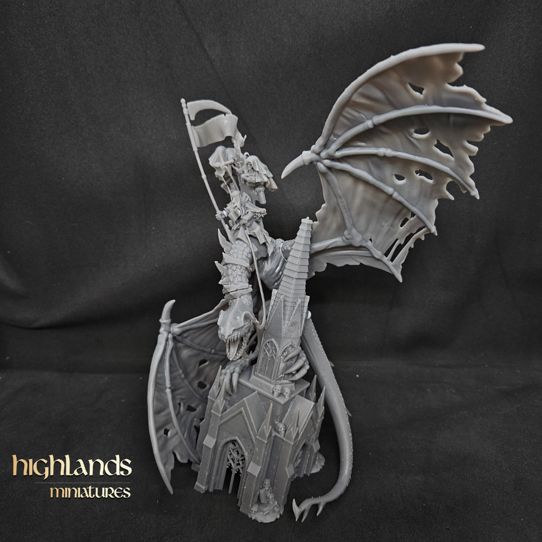 Ezekiel, Lord Necromancer on Flying Monster