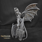Load image into Gallery viewer, Ezekiel, Lord Necromancer on Flying Monster

