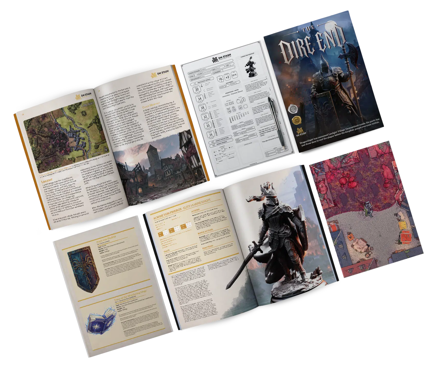 Dire Tidings Pt III: The Dire End Campaign Bundle