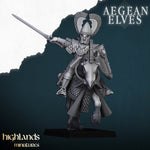 Cargar imagen en el visor de la galería, Aegean Elven Mounted Lances Stock Clearance

