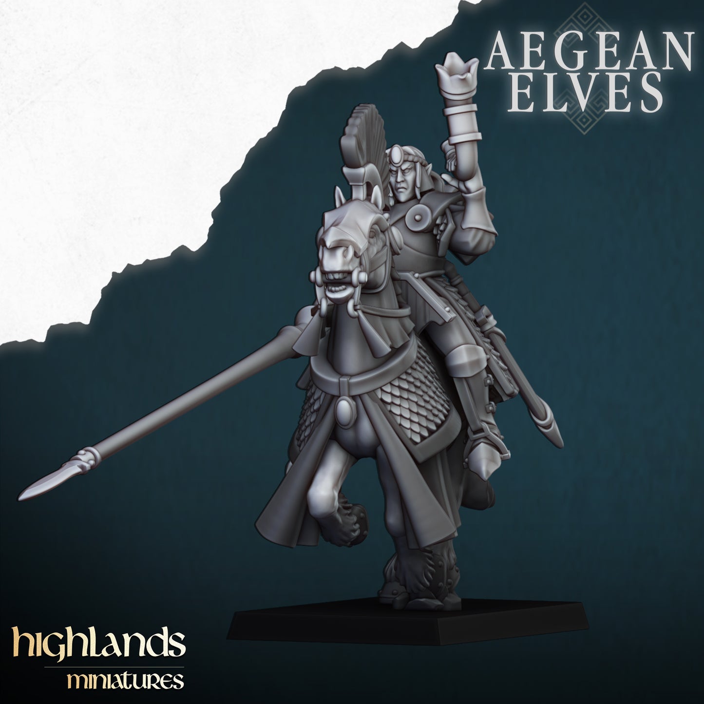 Aegean Elven Mounted Lances