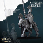 Cargar imagen en el visor de la galería, Aegean Elven Mounted Lances Stock Clearance
