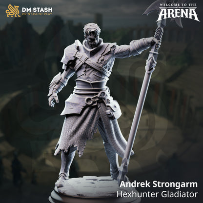 Andrek Strongarm – Hexhunter Gladiator