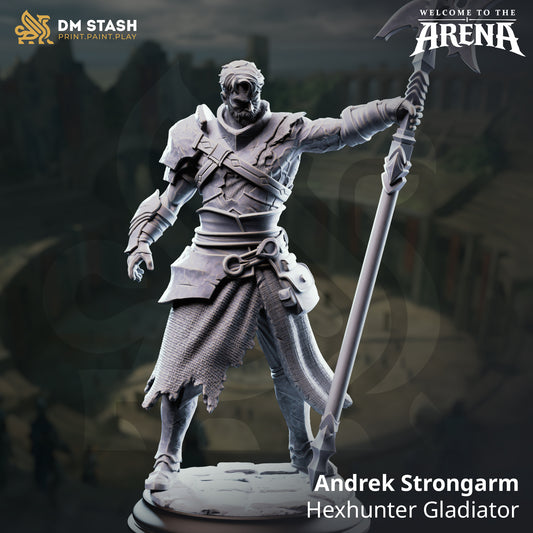 Andrek Strongarm – Hexhunter Gladiator