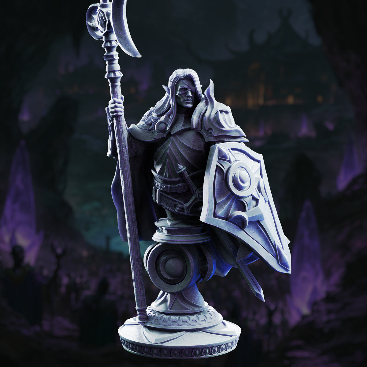 Ardent Silathin – Knight of the Waxing Moon (Bust)