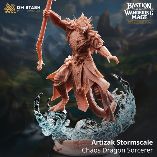 Artizak Stormscale – Chaos Dragon Sorcerer