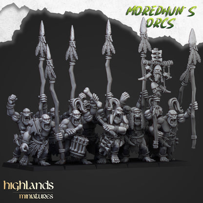 Unidad de Orcos de las cavernas con Big Stick