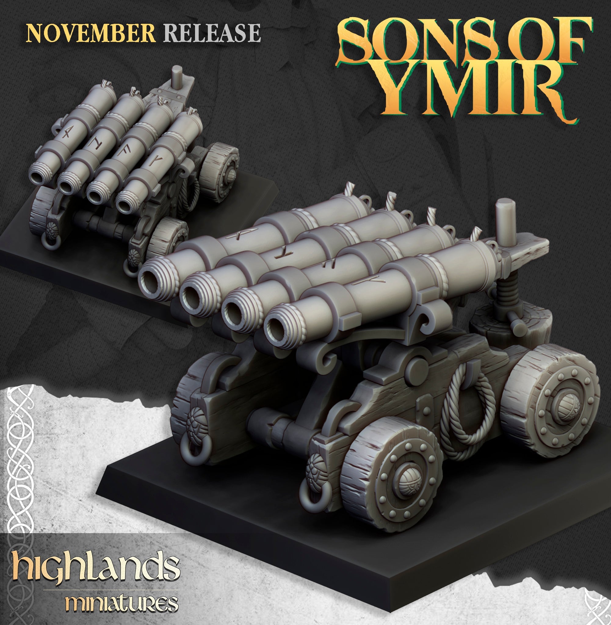 Dwarf Organ Gun Stock Clearance