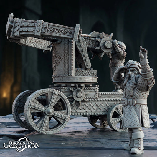 Dwarven Ballista with crew