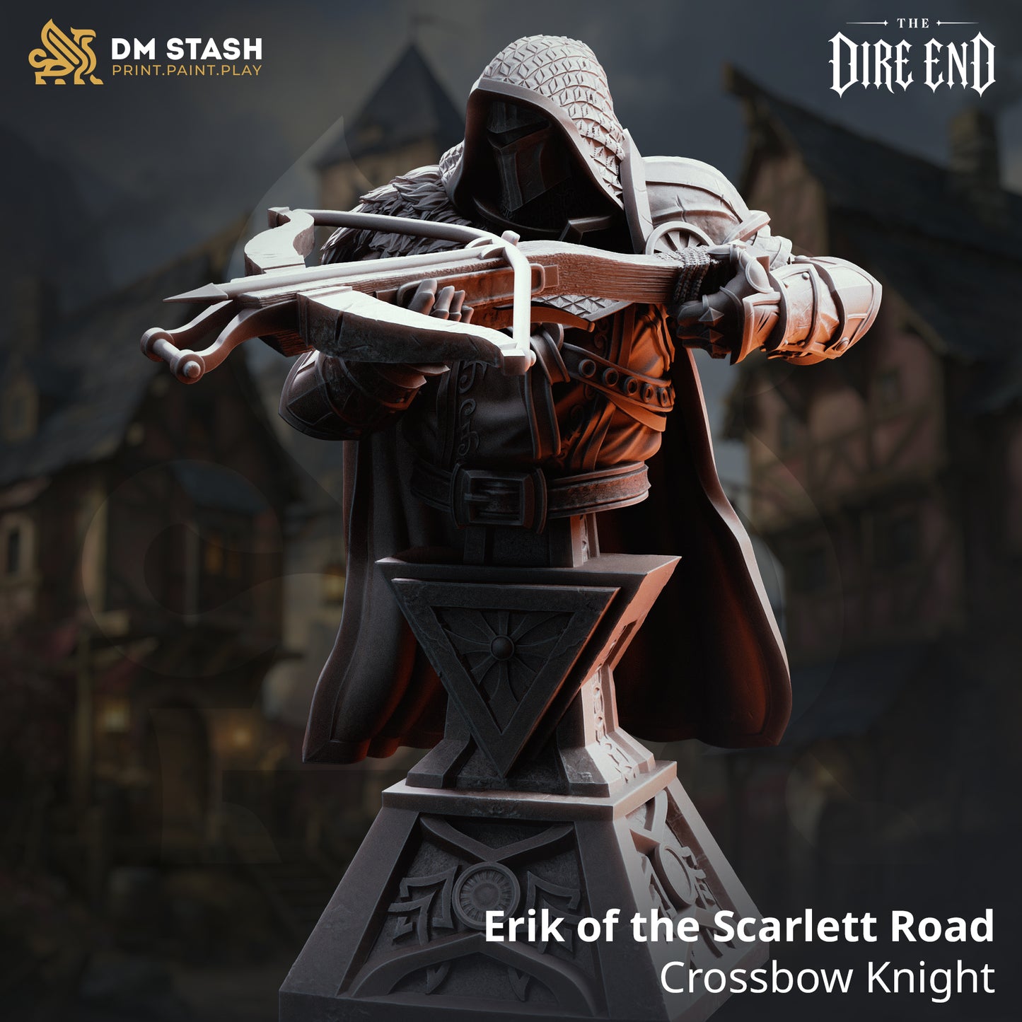 Erik of the Scarlett Road – Crossbow Knight (Bust)
