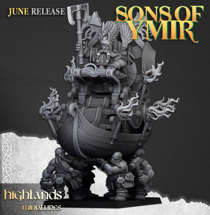 Rey enano en el trono