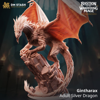 Gintharax – Adult Silver Dragon