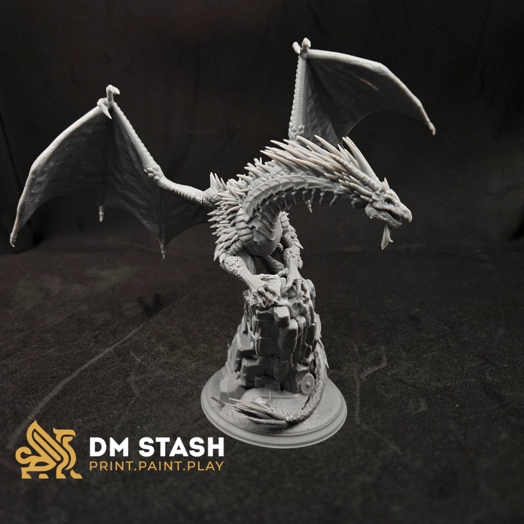 Gintharax – Adult Silver Dragon