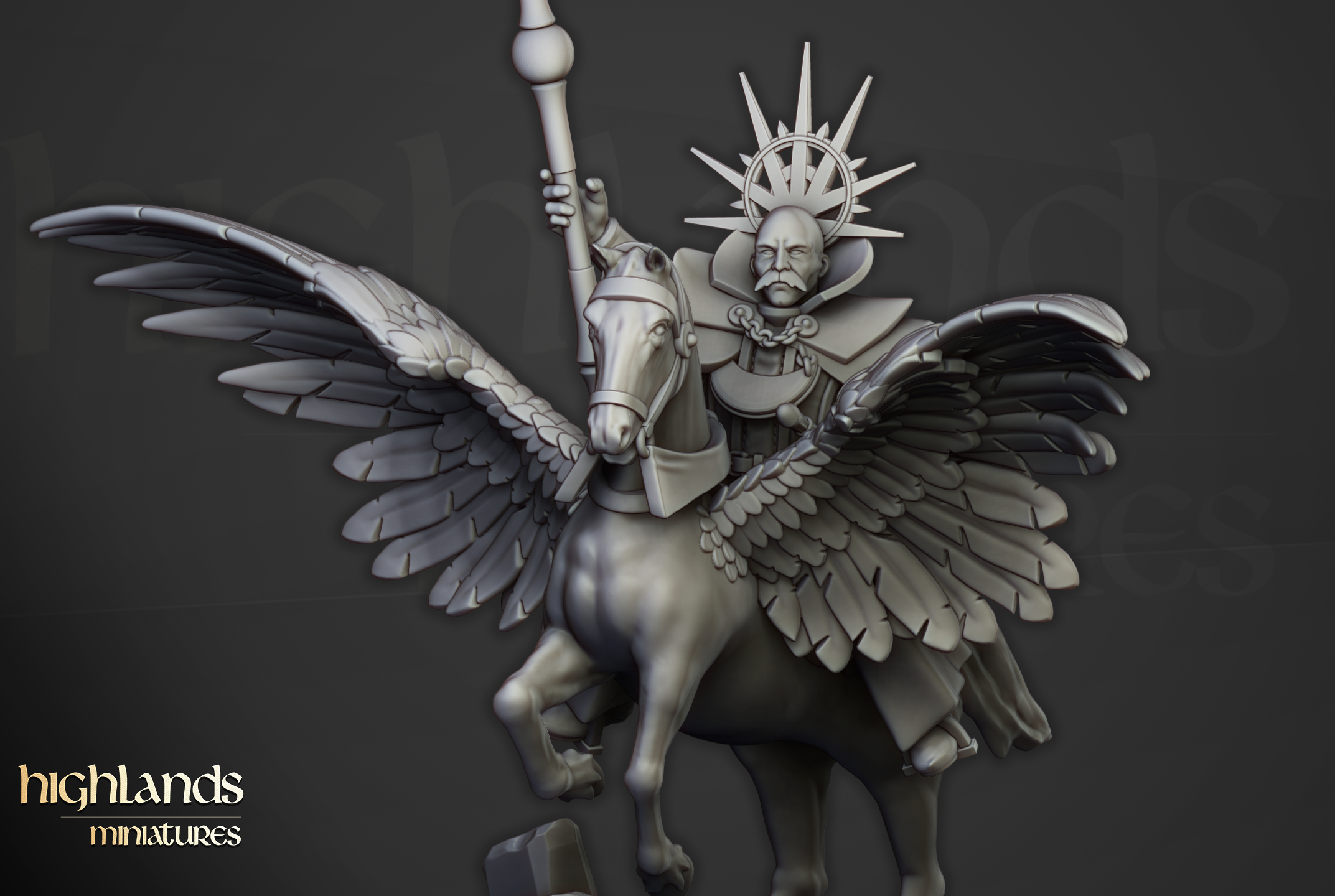 High Mage of Sunland on Pegasus
