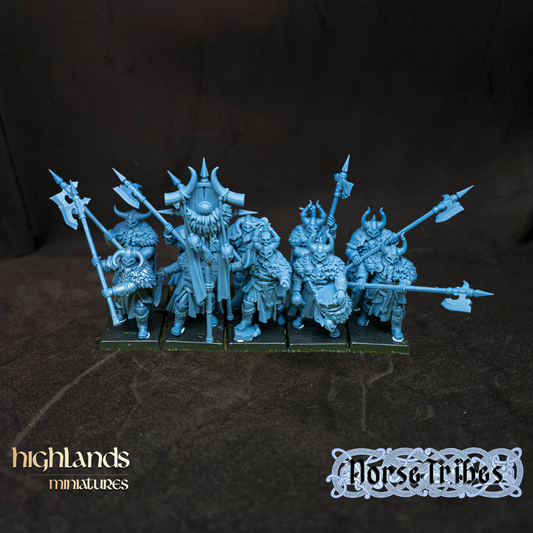 Norse Huscarls with Two Handed Weapons