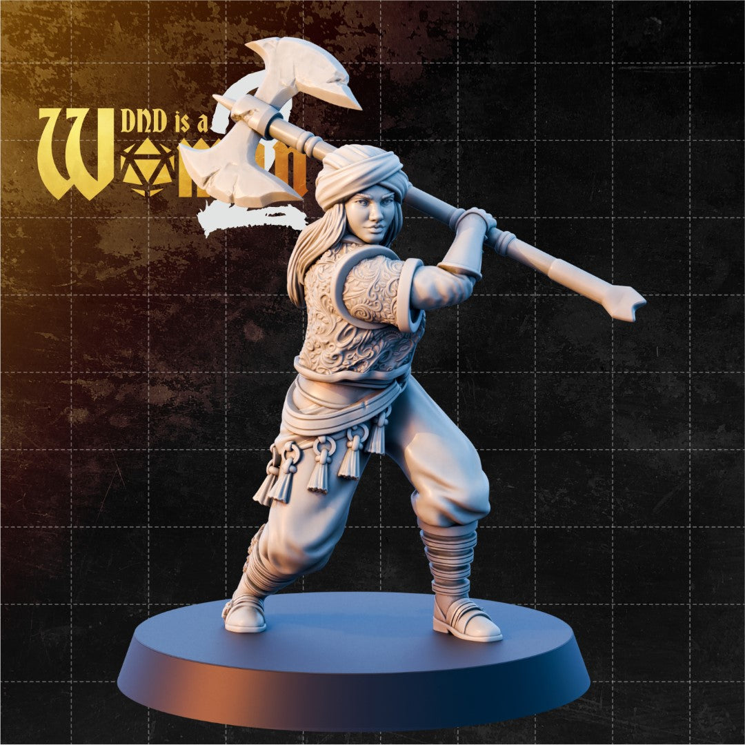 Human Barbarian - Bushra