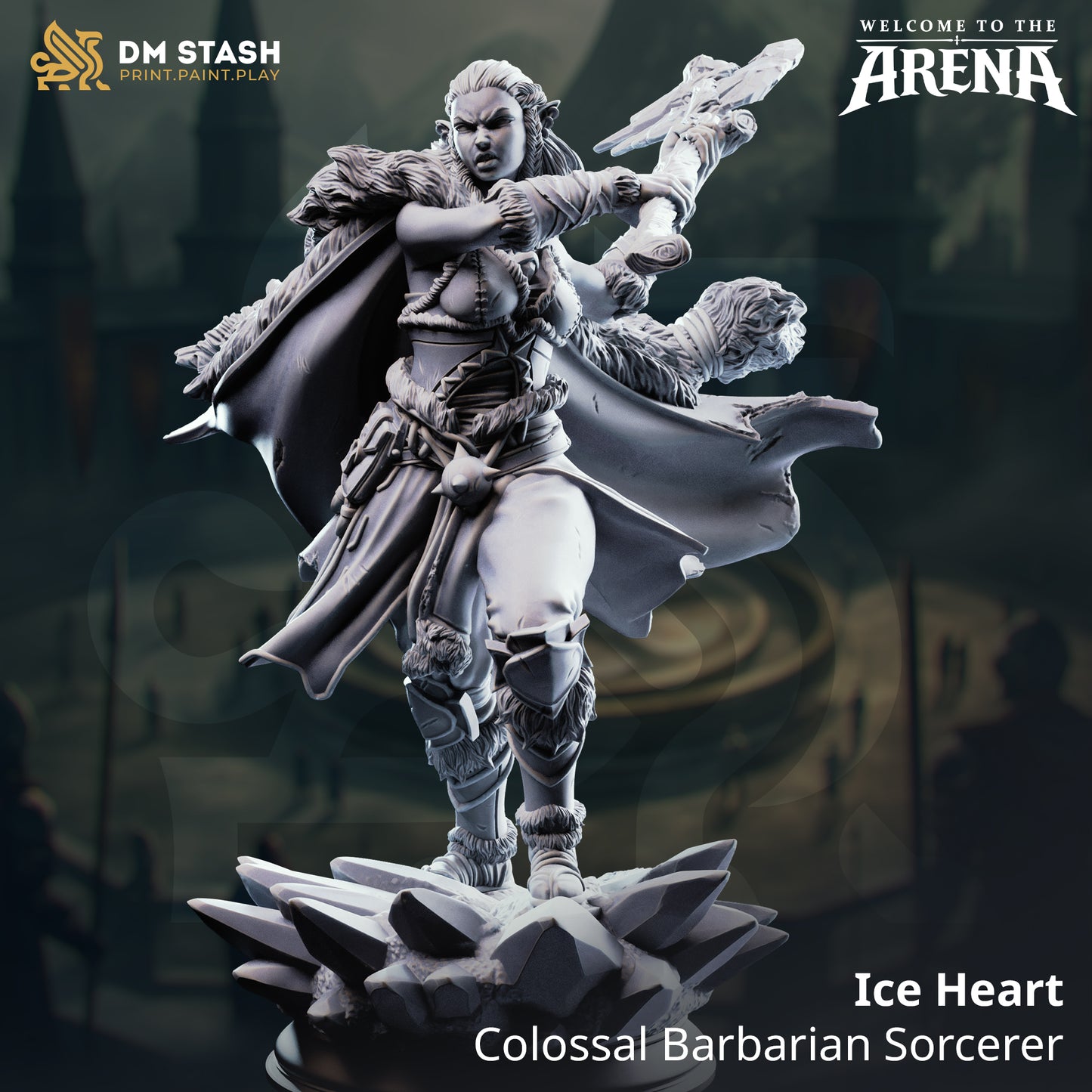 Ice Heart – Colossal Barbarian Sorcerer