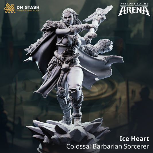 Ice Heart – Colossal Barbarian Sorcerer