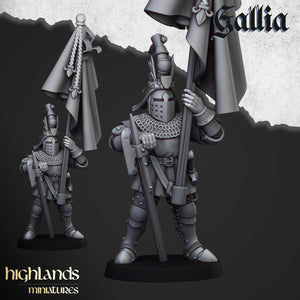 Knights of Gallia on Foot Stock Clearance