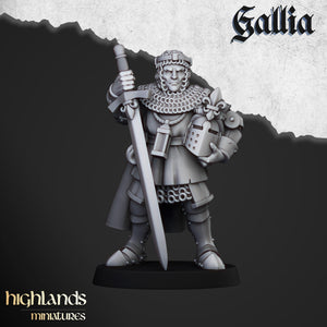 Knights of Gallia on Foot Stock Clearance