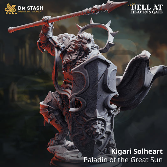 Kigari Solheart – Paladin of the Great Sun