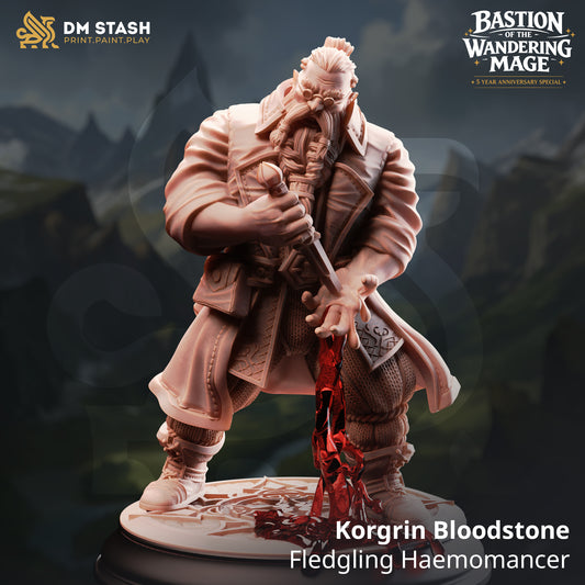 Korgrin Bloodstone – Fledgling Haemomancer