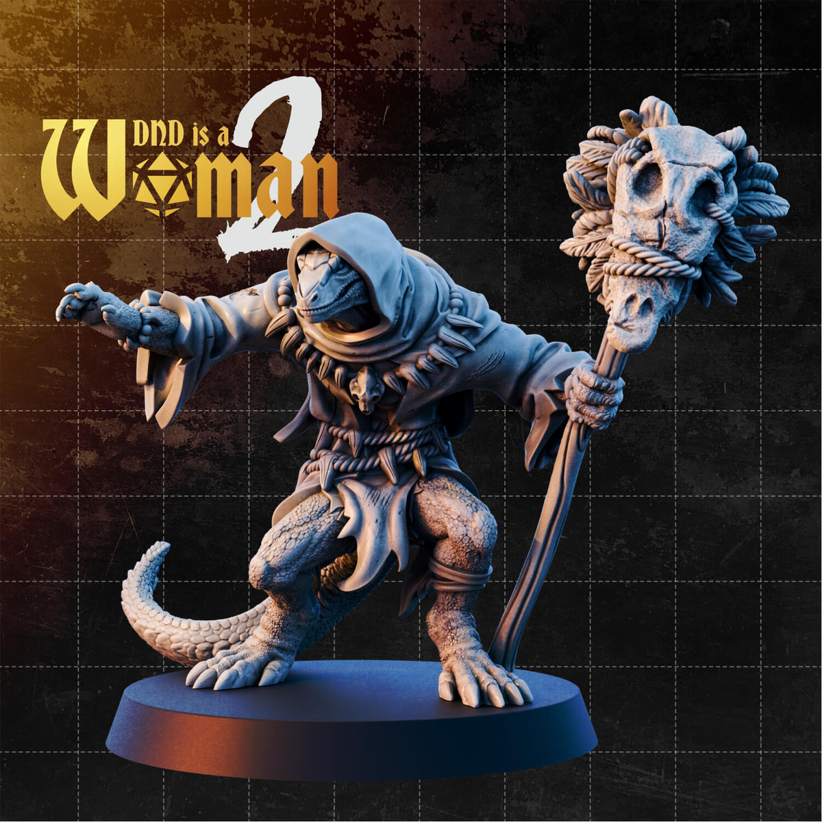 Lizardfolk Druid - Krukhaz