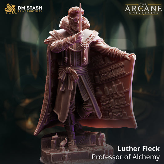 Luther Fleck – Professor of Alchemy