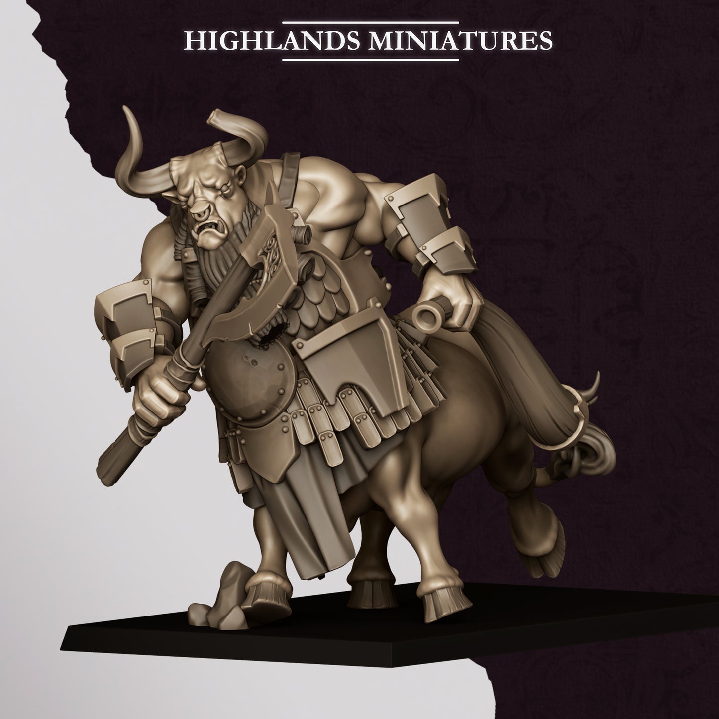 Marduk Minotaurs with two handed weapons